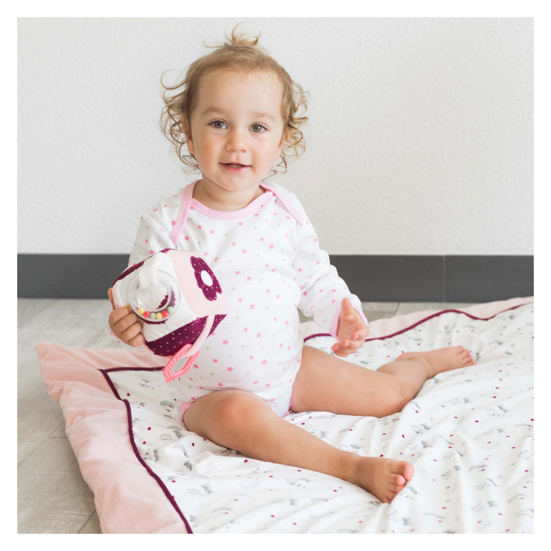 Tapis de parc 100x100cm TROIS KILOS SEPT Kipic & Olga