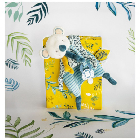 Doudou attache-sucette DOUDOU & COMPAGNIE Yoca le koala