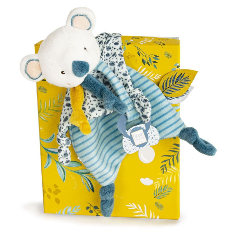 Doudou attache-sucette DOUDOU & COMPAGNIE Yoca le koala