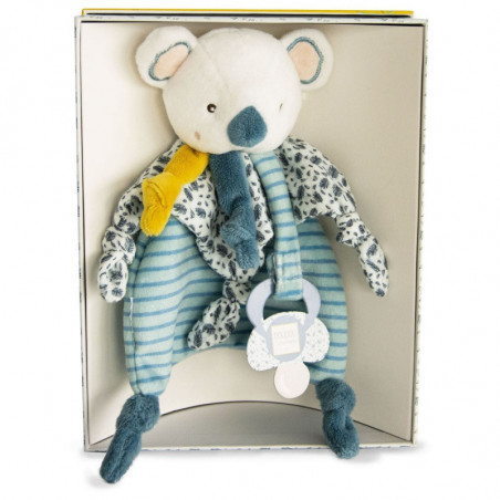 Doudou attache-sucette DOUDOU & COMPAGNIE Yoca le koala