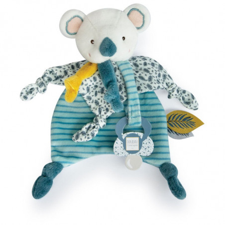 Doudou attache-sucette DOUDOU & COMPAGNIE Yoca le koala