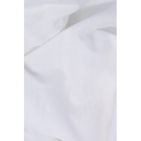 Drap-housse 70x140 en coton bio KADOLIS Blanc