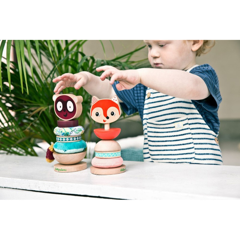 Pyramide à empiler Alice LES LILLIPUTIENS