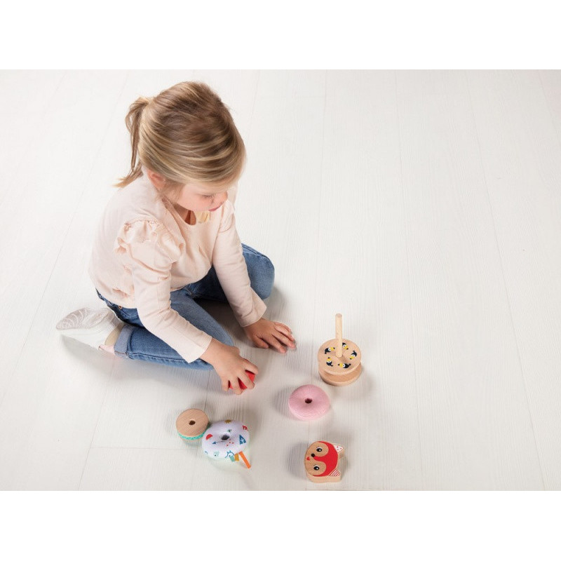 Pyramide à empiler Alice LES LILLIPUTIENS