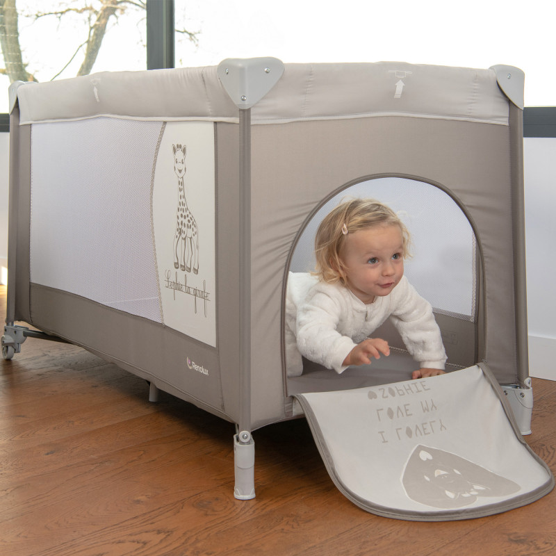 Lit parapluie Optic Z RENOLUX Sophie la girafe "So Chic"