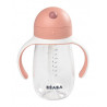 Tasse avec paille 300ml BEABA Old pink