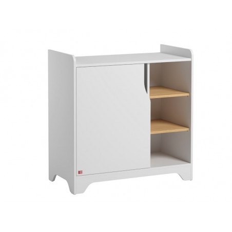 Commode + plan à langer VOX Leaf Blanc/bois