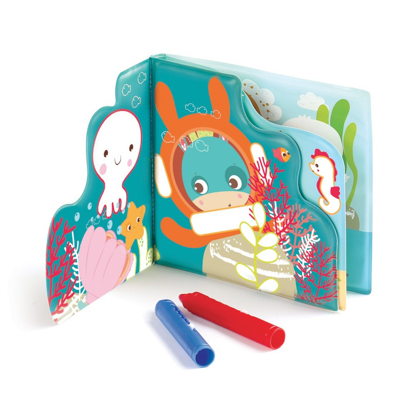 Livre de bain coloriage LUDI Animaux