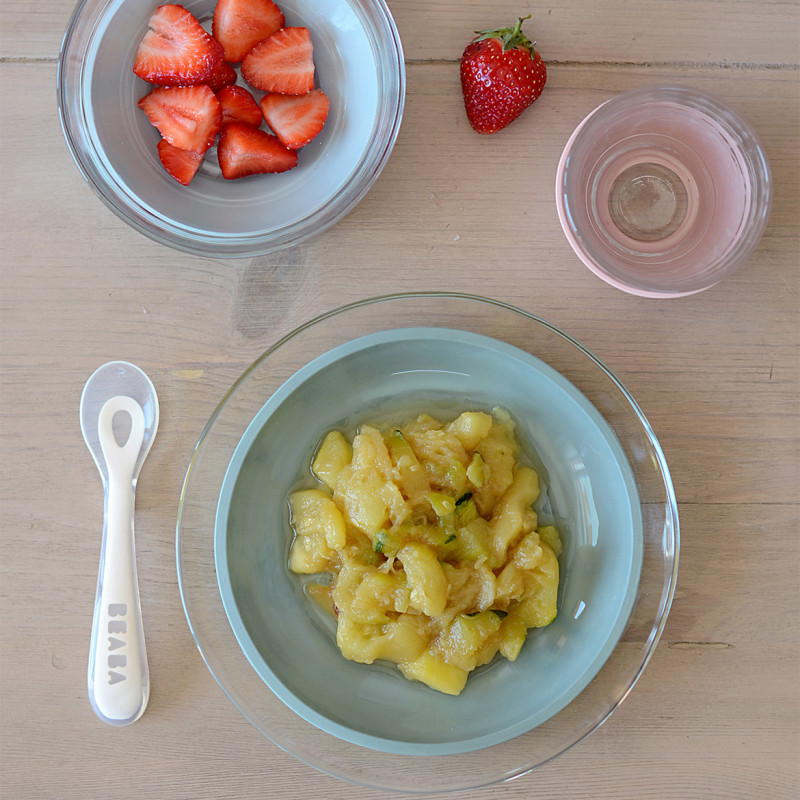 Coffret repas en verre BEABA Eucalyptus