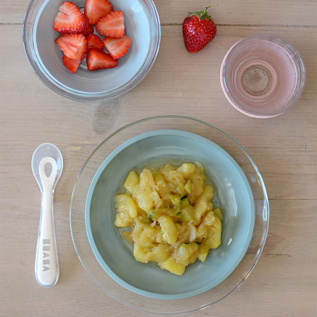 Coffret repas en verre BEABA Eucalyptus