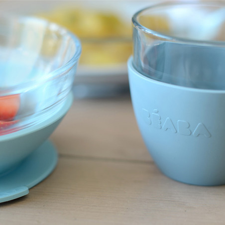 Coffret repas en verre BEABA Jungle