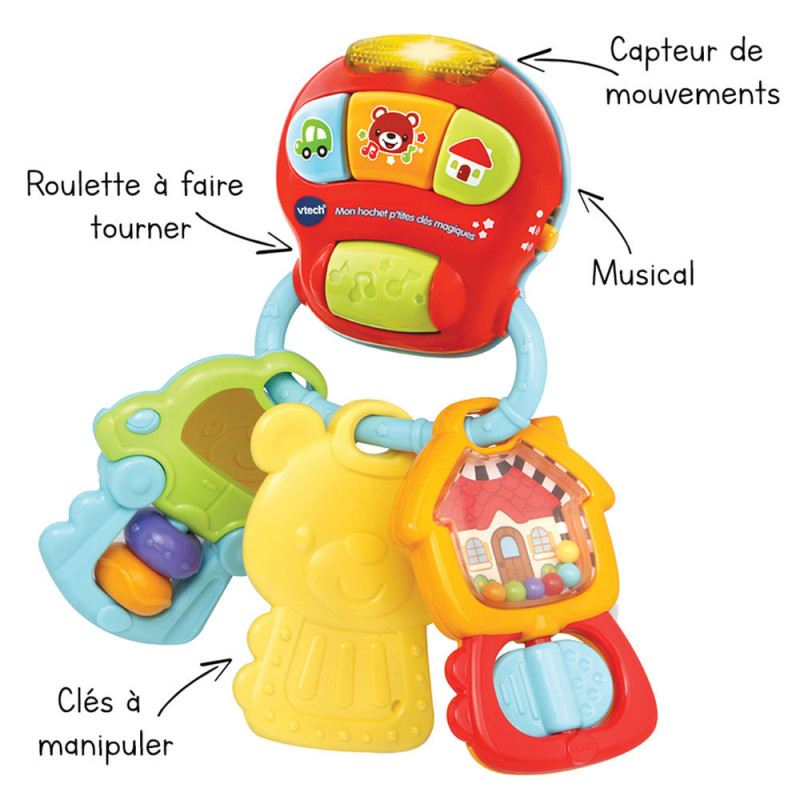 Mon hochet p'tites clés magiques VTECH