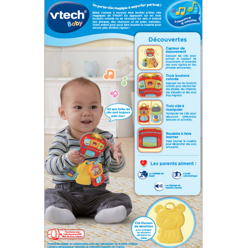 Mon hochet p'tites clés magiques VTECH