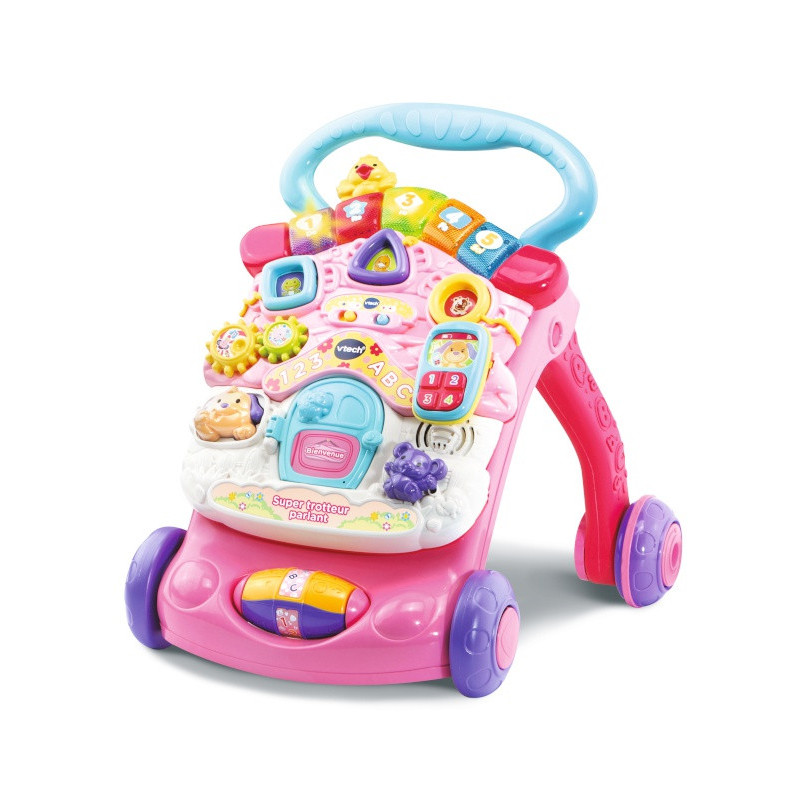 Super trotteur parlant 2 en 1 VTECH Rose