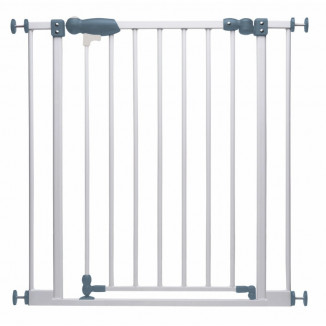 Barrière de sécurité Enzo à seuil plat NIDALYS Blanche