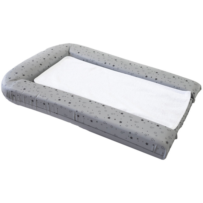 Matelas à langer PVC 42x70 DOMIVA Gris étoiles