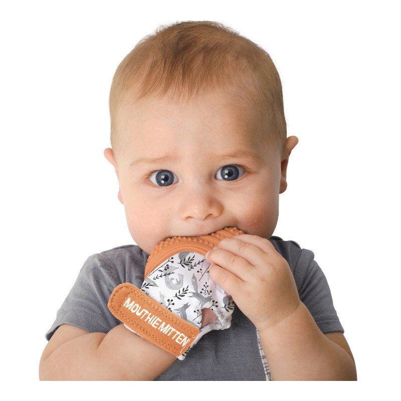 Mitaine de dentition MALARKEY KIDS Cannelle, motif renard