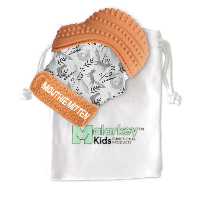 Mitaine de dentition MALARKEY KIDS Cannelle, motif renard