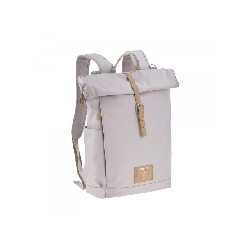 Sac à dos à langer Rolltop LASSIG Gris