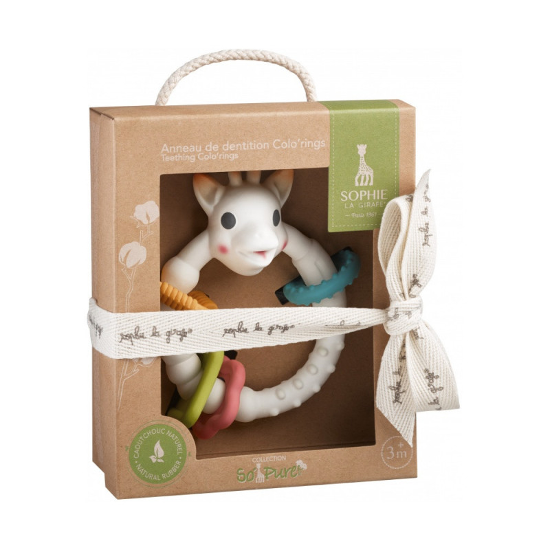 Anneau de dentition Colo'rings So'Pure VULLI Sophie la girafe