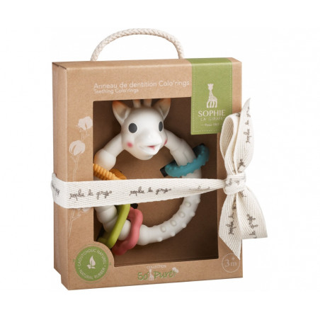 Anneau de dentition Colo'rings So'Pure VULLI Sophie la girafe