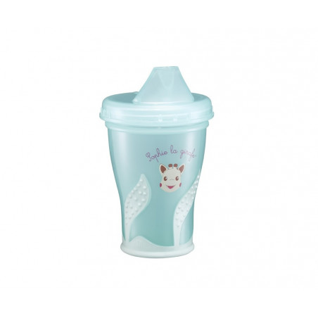 Verre d'apprentissage anti-fuite Sophie la girafe VULLI