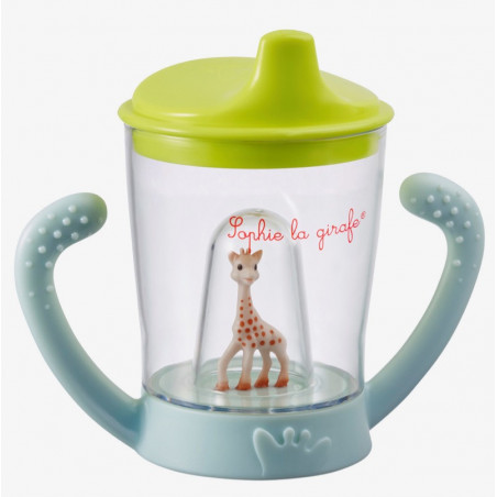 Tasse antifuite mascotte Sophie la girafe VULLI