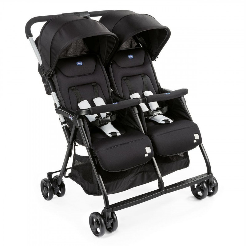 Poussette double OHlalà Twin CHICCO Black night