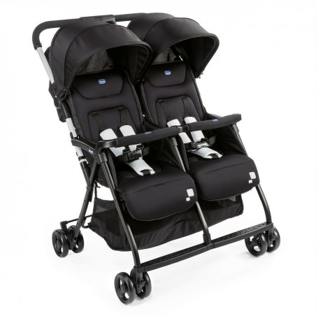 Poussette double OHlalà Twin CHICCO Black night