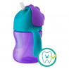Tasse à paille 200 ml PHILIPS AVENT Violet/Bleu