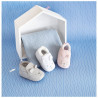 Chaussons bébé 0/6mois DOUDOU&COMPANGIE Gris