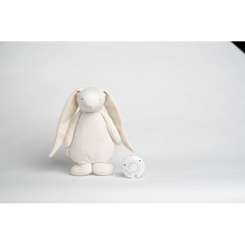 Lapin magique avec sons & lumières MOONIE Crème