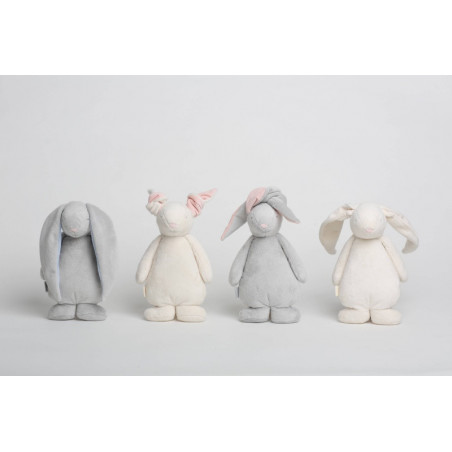 Lapin magique avec sons & lumières MOONIE Crème