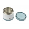 Portion inox isotherme 500ml BEABA Baltic blue/White
