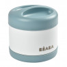 Portion inox isotherme 500ml BEABA Baltic blue/White