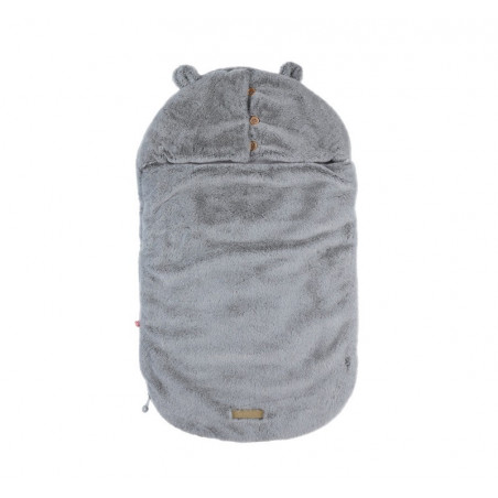 Nid d'ange fausse fourrure Mix&Match NOUKIES Gris