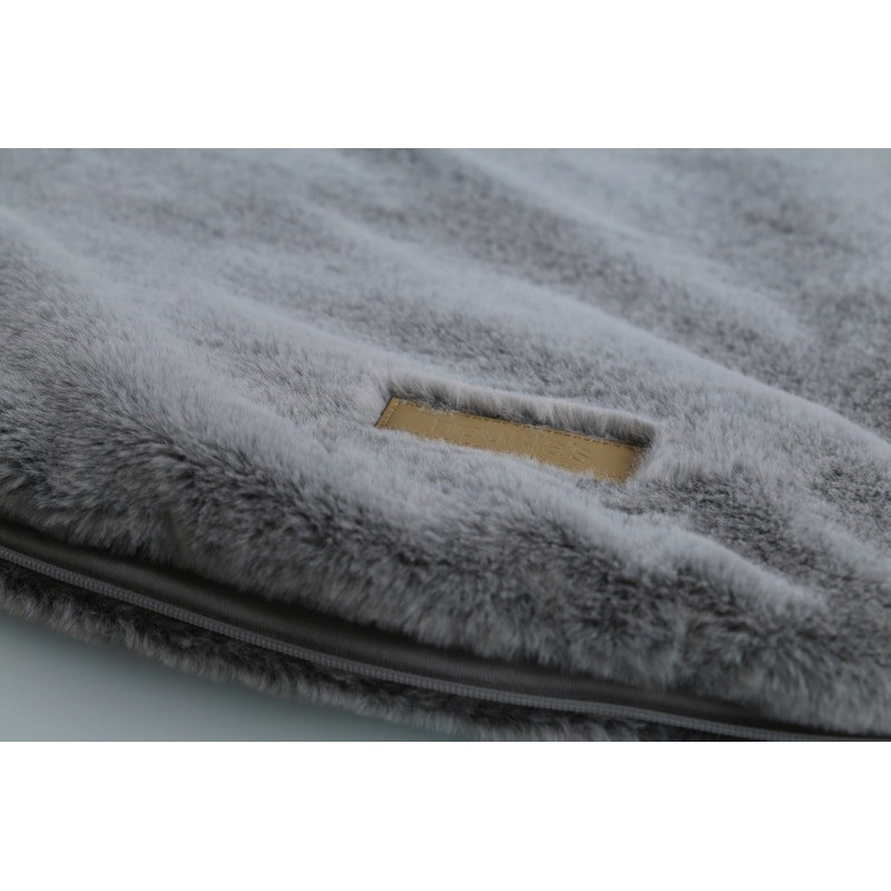 Nid d'ange fausse fourrure Mix&Match NOUKIES Gris