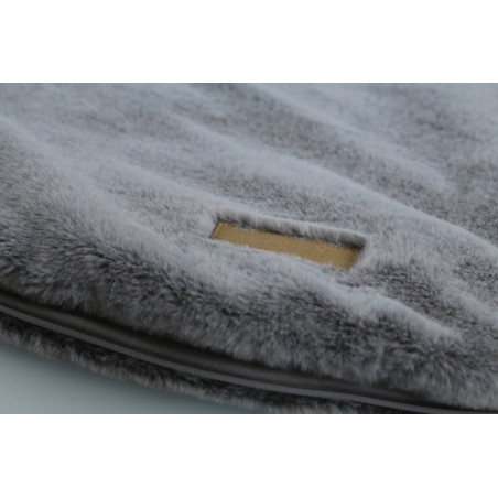 Nid d'ange fausse fourrure Mix&Match NOUKIES Gris