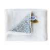 Plaid douceur blanc 70x100 DOUDOU&COMPAGNIE Yoca le koala