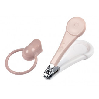 Coupe-ongles BEABA Old Pink