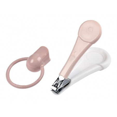 Coupe-ongles BEABA Old Pink