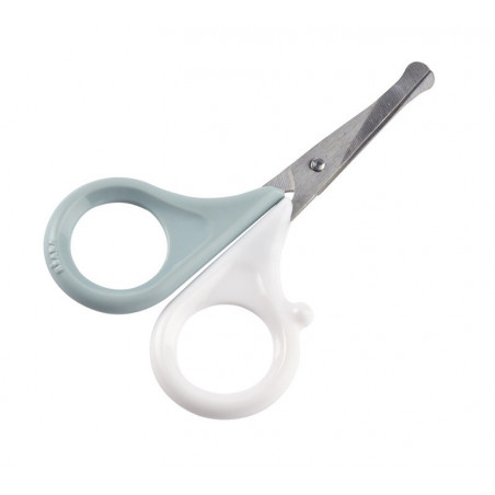 Ciseaux à bouts ronds BEABA Green Blue