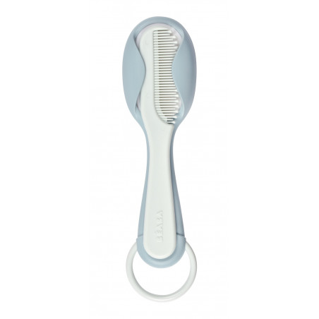 Brosse et peigne BEABA Green Blue