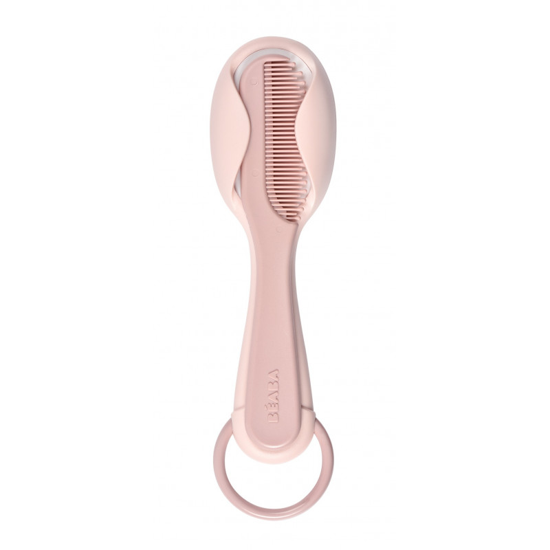 Brosse et peigne BEABA Old Pink