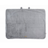 Couverture 75x100 fausse fourrure Mix & Match NOUKIES Grise