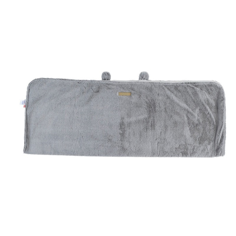 Couverture 75x100 fausse fourrure Mix & Match NOUKIES Grise