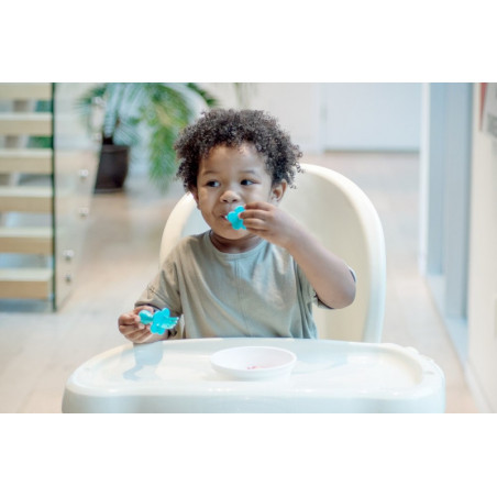 Couverts ergonomiques GRABEASE Turquoise