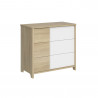 Commode 3 tiroirs Sacha GALIPETTE Chêne du bocage