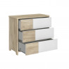 Commode 3 tiroirs Sacha GALIPETTE Chêne du bocage