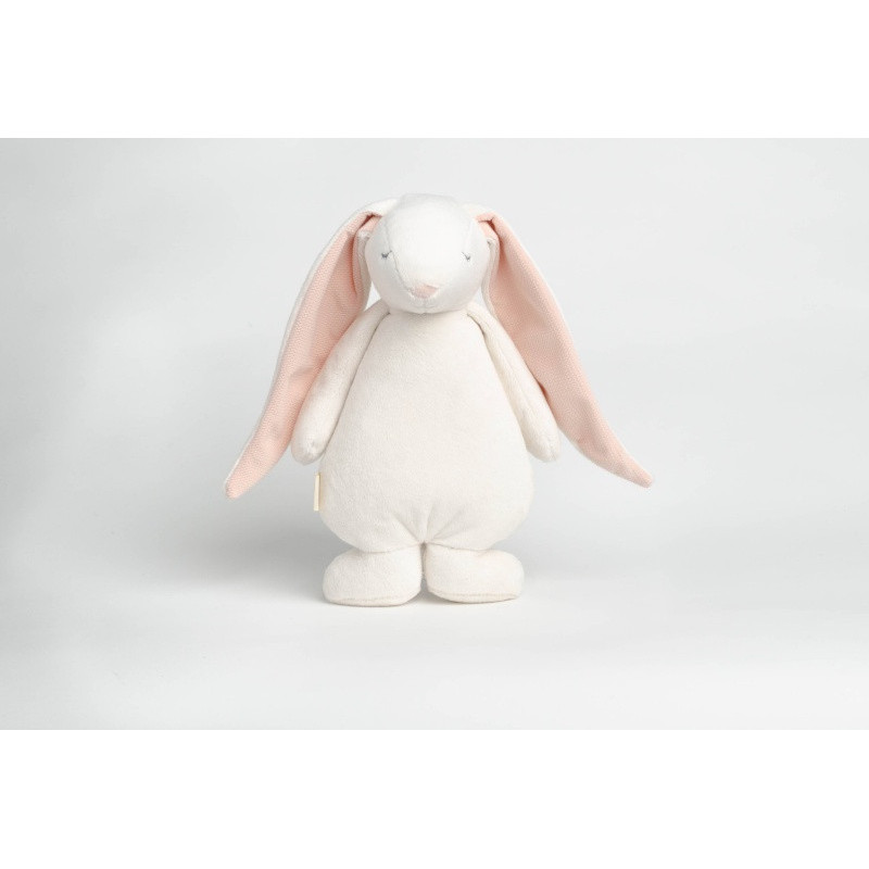 Lapin magique avec sons & lumières MOONIE Crème/rose